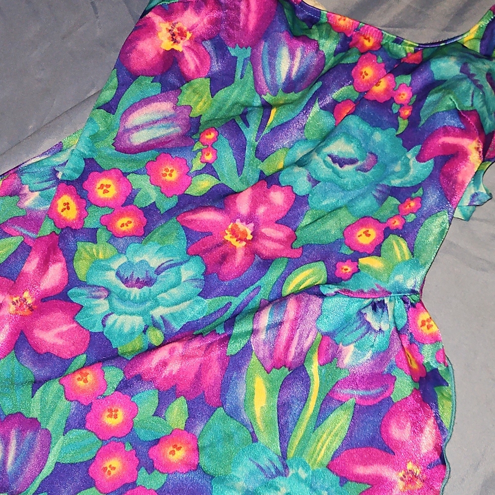 Floral Kids One Piece